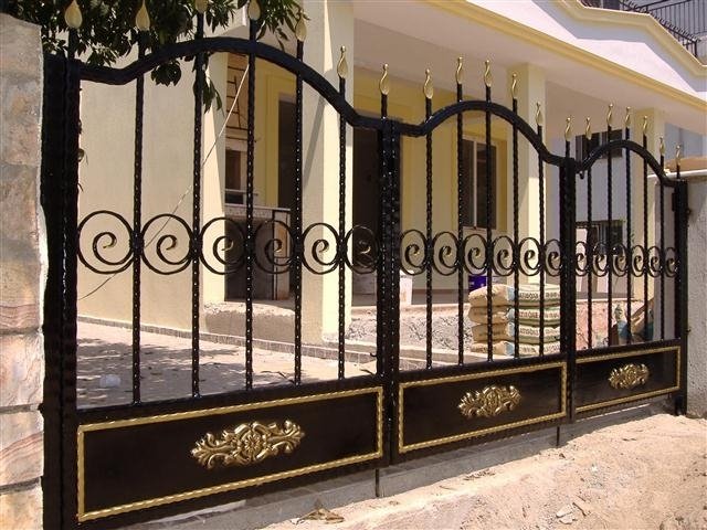 Ferforje Bahçe Kapısı Modelleri