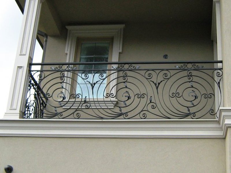 Ferforje Balkon Korkuluğu Modelleri